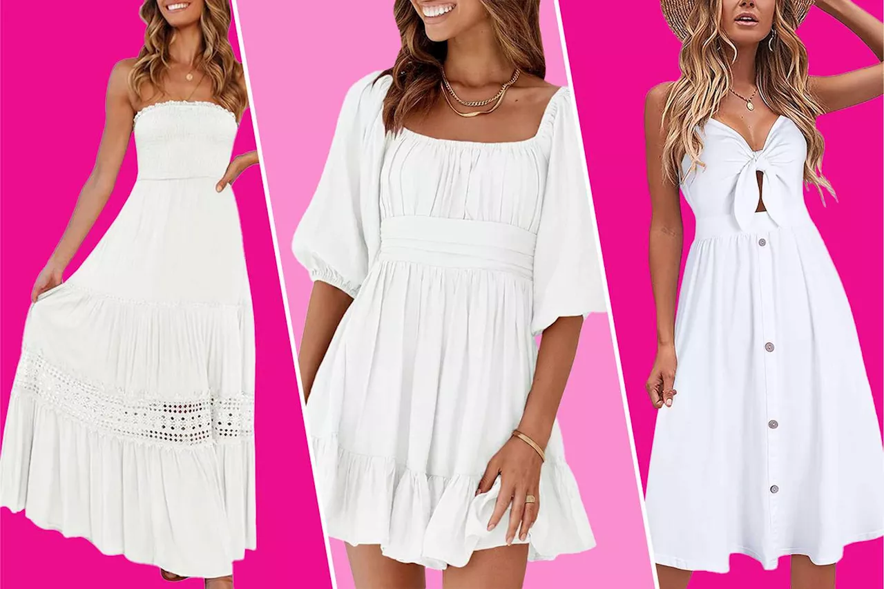 All of These White Dresses for Summer Are on Sale for Memorial Day Starting at $20