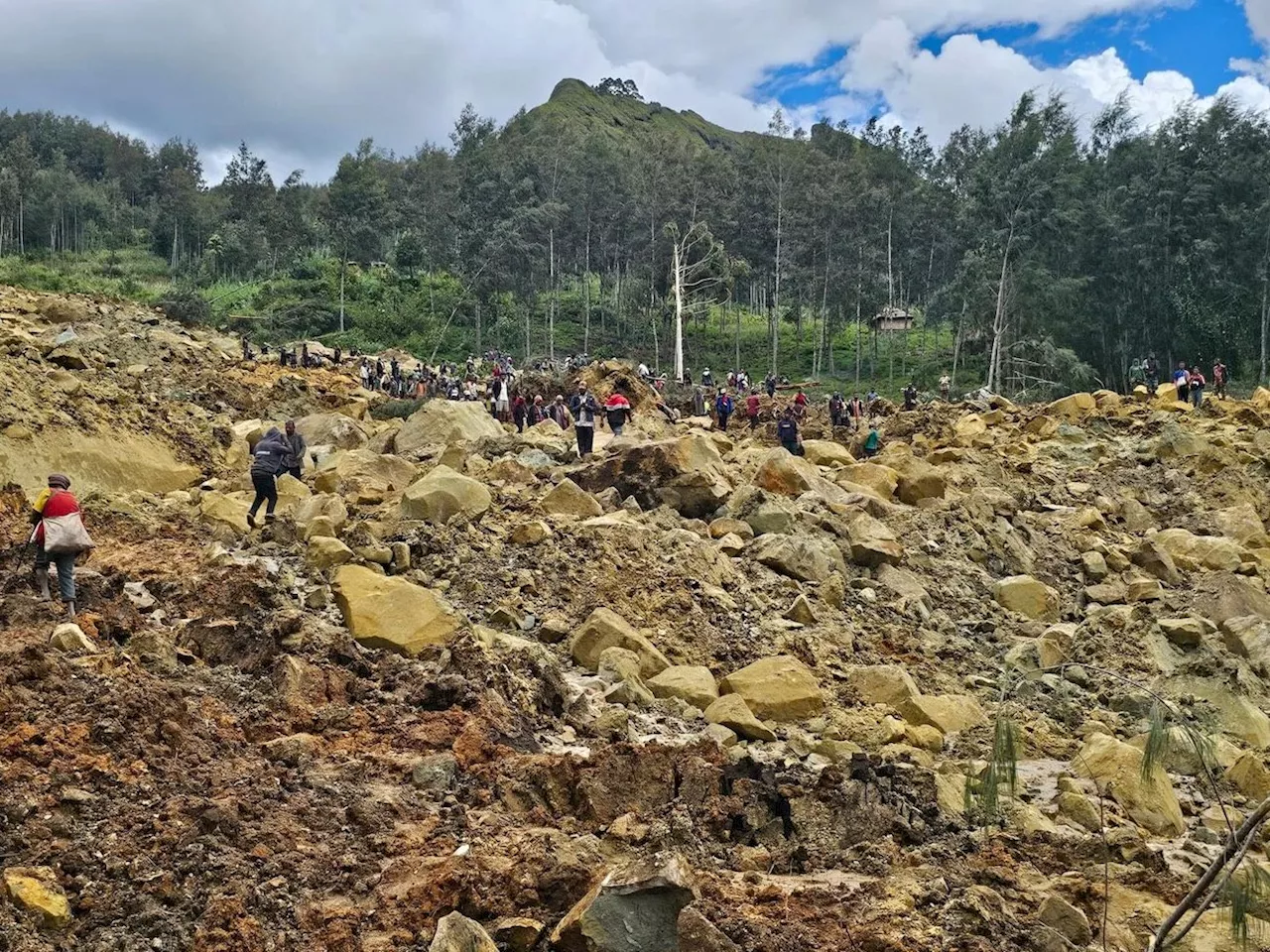 More than 300 buried in Papua New Guinea landslide, local media says