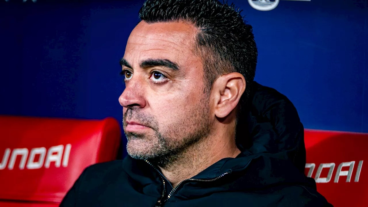 Mercato: l'énorme somme que pourrait coûter le licenciement de Xavi au Barça