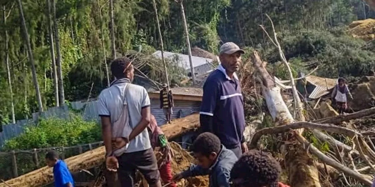 Korban Tewas Tanah Longsor di Papua Nugini Bertambah Jadi 300 Orang