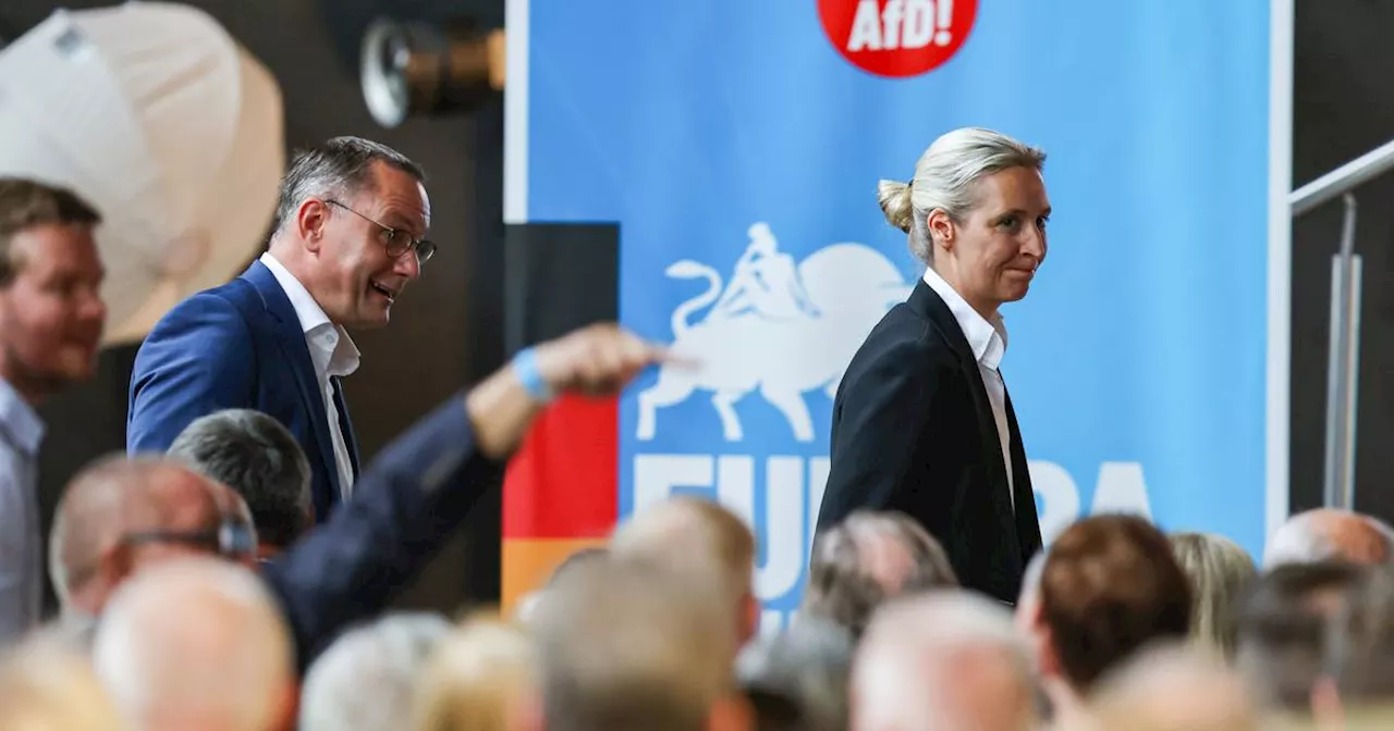 AfD: Weidel und Chrupalla​ in Marl - Partei gestärkt aus Krise führen