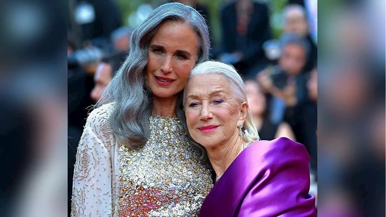 Andie MacDowell und Helen Mirren: Hingucker in Cannes