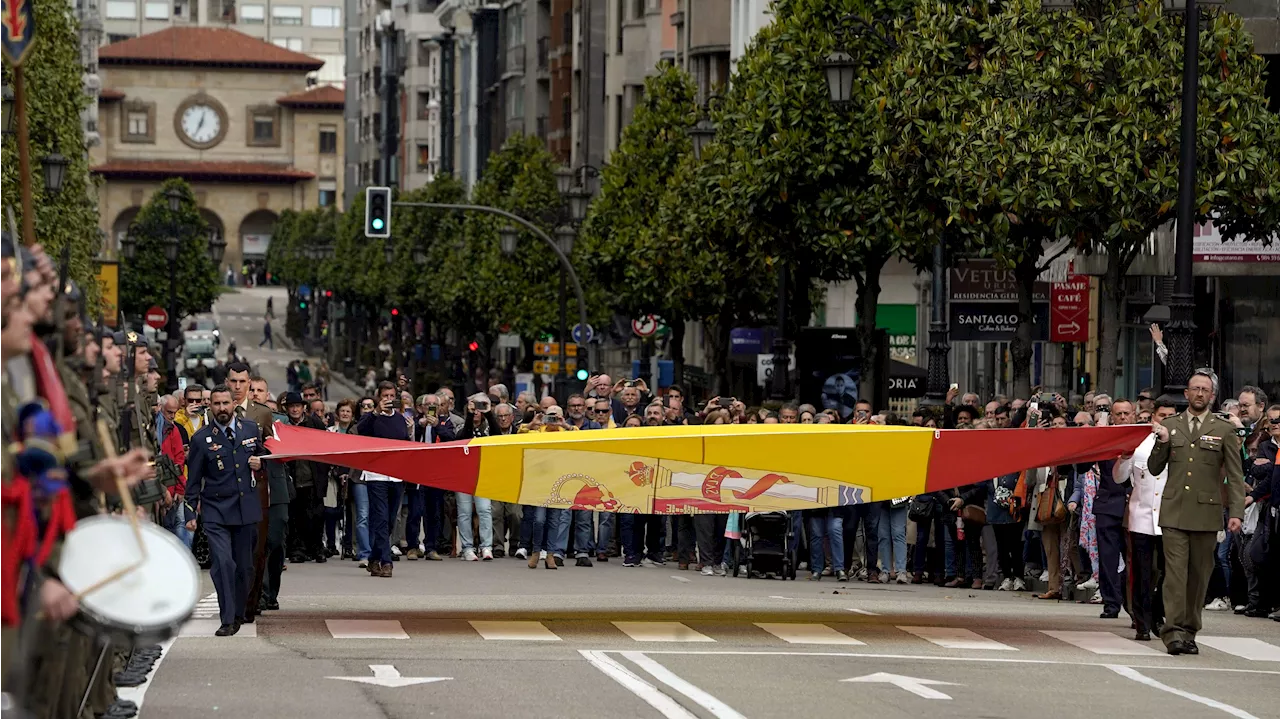 Desfile por el Día de las Fuerzas Armadas 2024, en directo desde Oviedo: todo preparado para el acto central del Difas