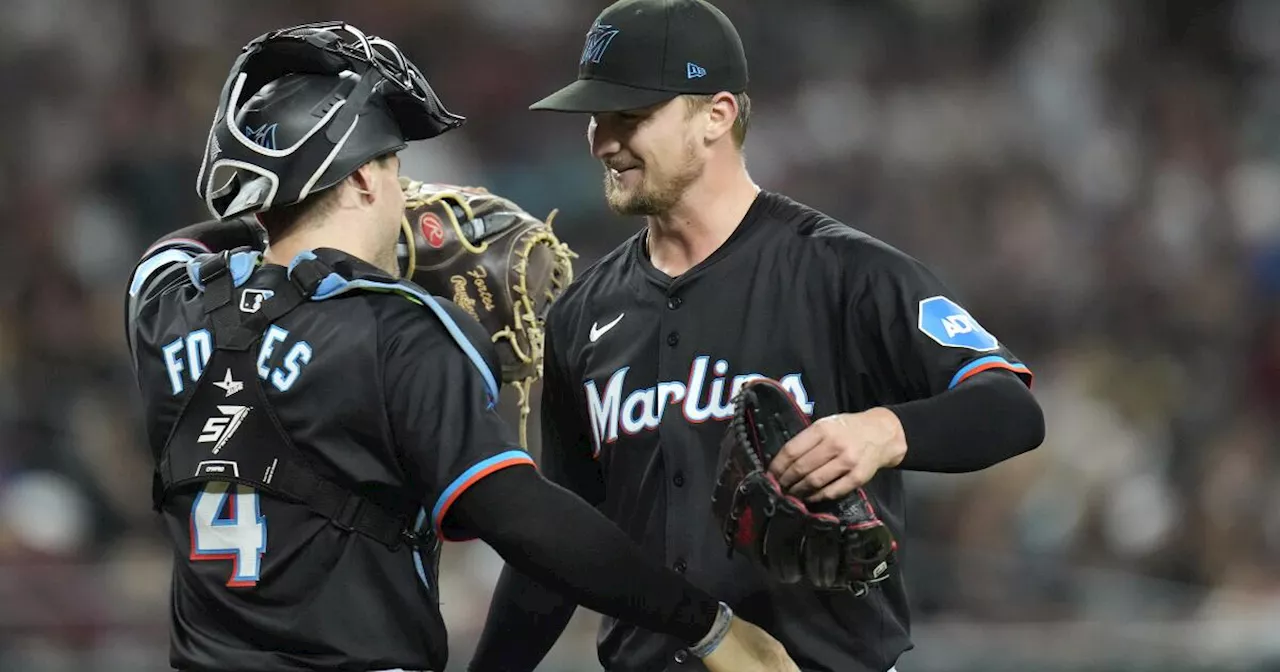 Garrett lanza su 1ra blanqueada, en triunfo de Marlins 3-0 sobre Diamondbacks