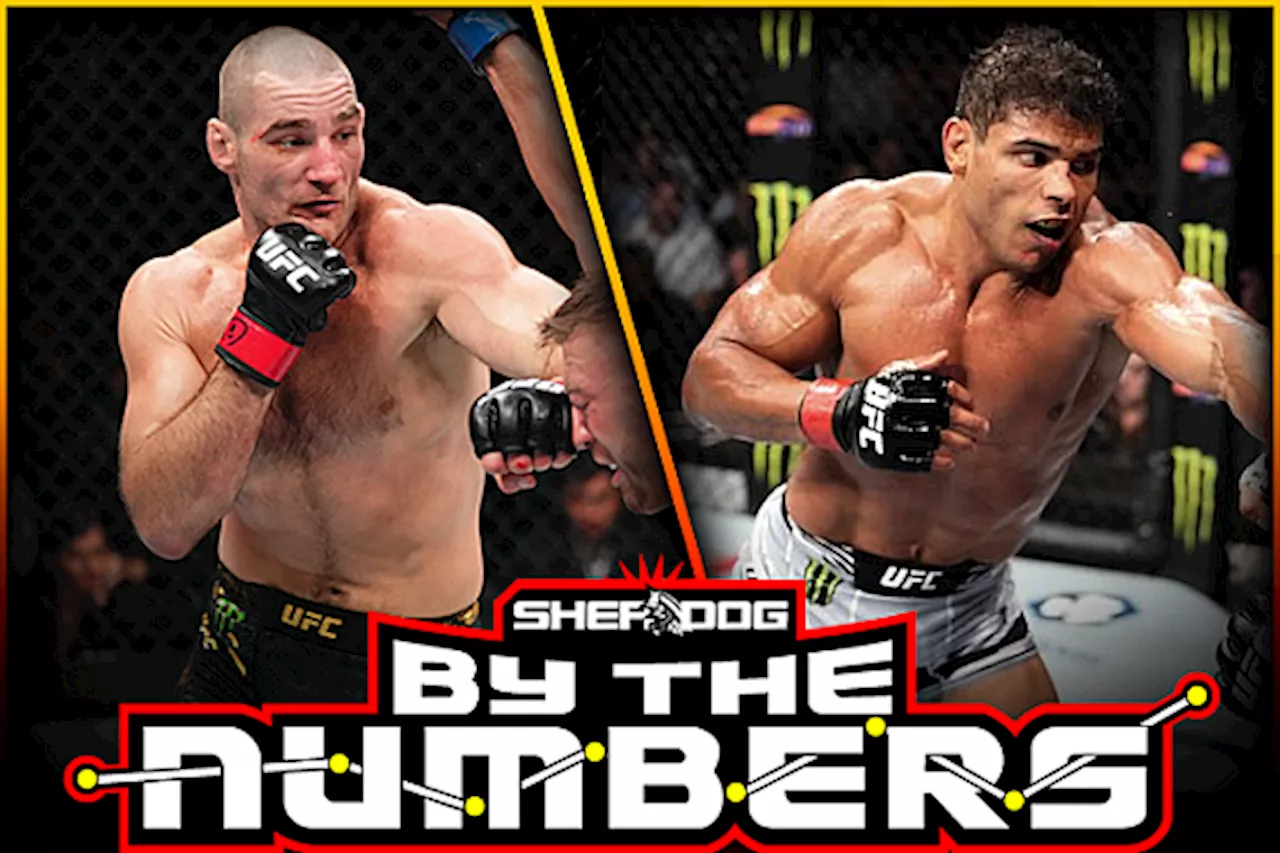 By The Numbers: Sean Strickland vs. Paulo Costa