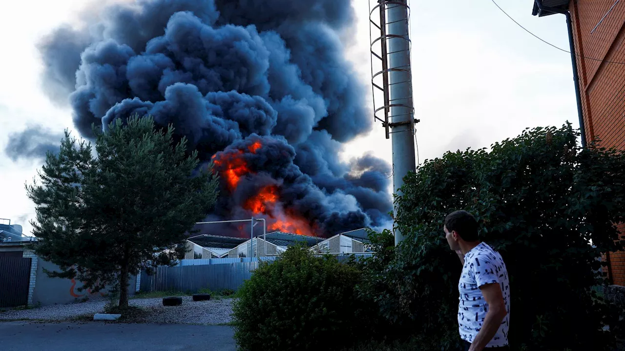 Ukraine war: Crowded DIY store in Kharkiv hit by Russian airstrikes, killing at least two people