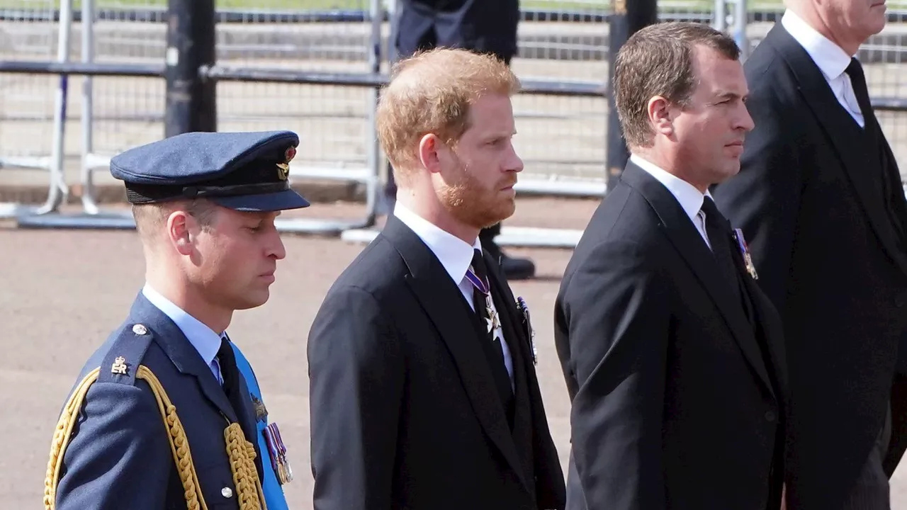 ‘Like a brother’: Peter Phillips replacing Harry as William’s right hand man