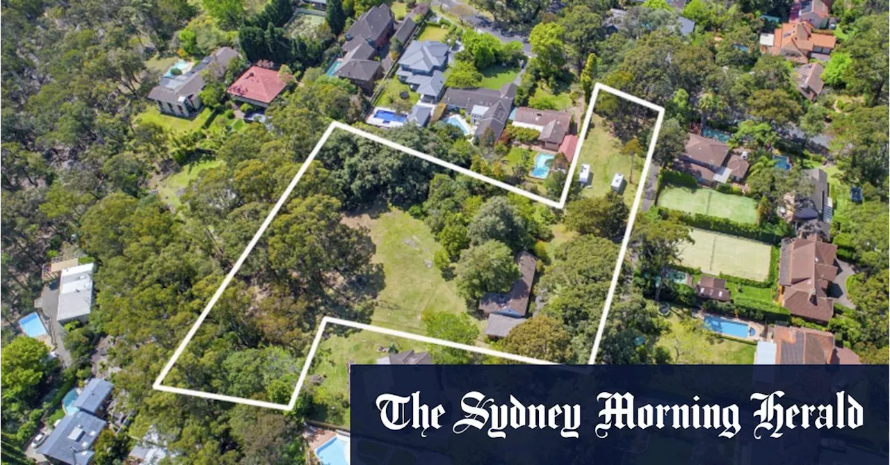 Rich lister looks to double his money selling Wahroonga acreage for $9m