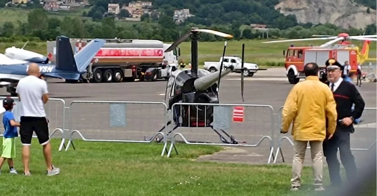 Annullato l’Air show dell’Aquila dopo la morte di un pilota del 118