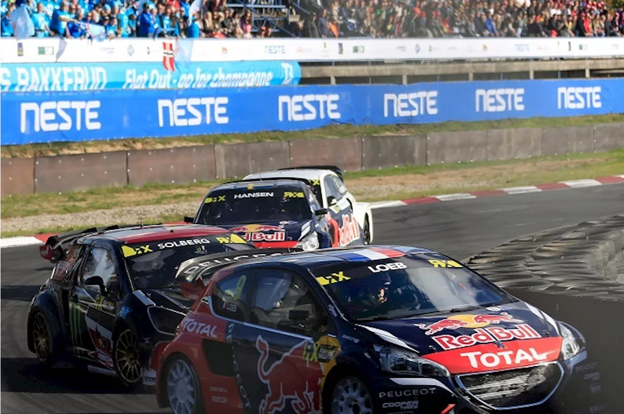 Loeb holt ersten Rallycross-Sieg im Peugeot 208 WRX