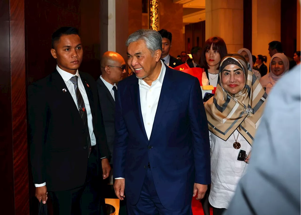 Ahmad Zahid arrives in Shanghai for third leg of China visit