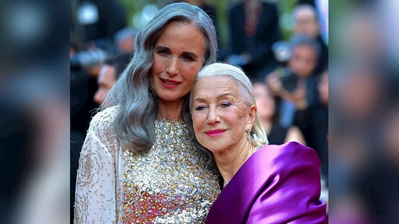 Andie MacDowell und Helen Mirren: Cannes-Auftritt im Doppelpack