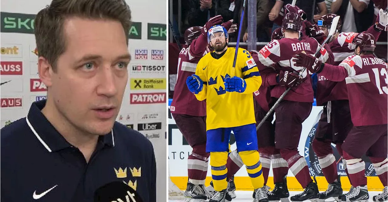 Ishockey: Sam Hallams syrliga svar inför VM-semifinalen: ”Jag vet hur ni hade låtit annars”