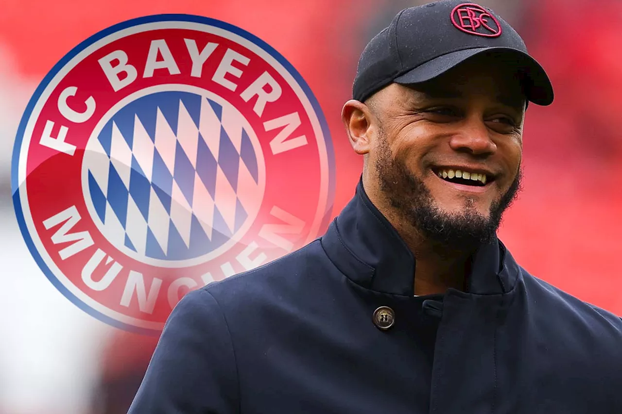 Bayern Munich strike eight-figure deal with Burnley to land Vincent Kompany as new manager...