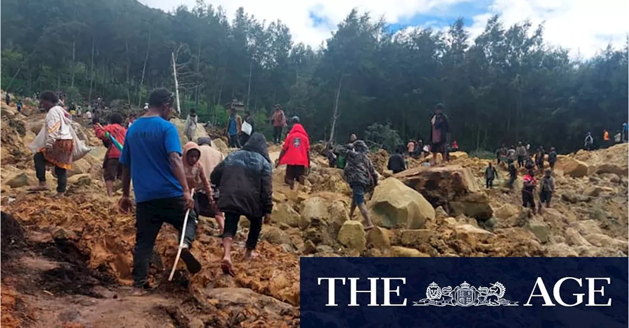 ‘The land continues sliding’ in PNG as 300 reported dead