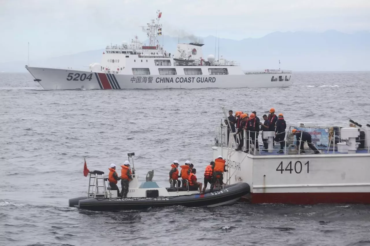 China sends largest coast guard ship on 24-hour 'intrusive patrol' into Scarborough Shoal