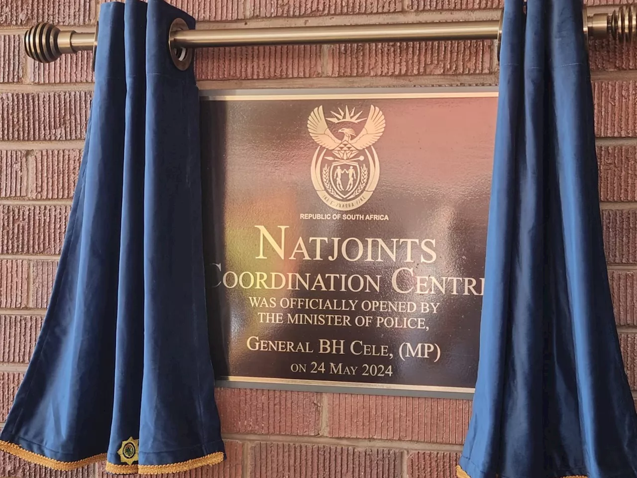 Minister Cele unveils new NATJOINTS centre before elections