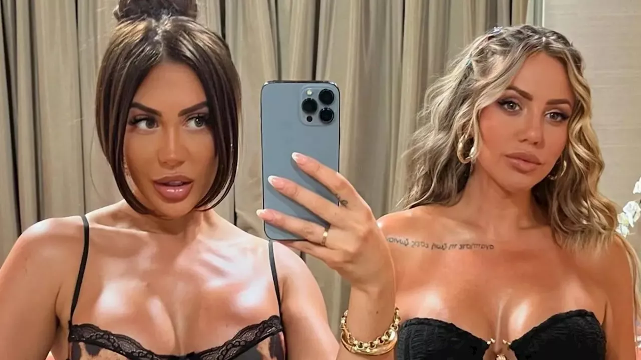 Chloe Ferry and Holly Hagan look incredible as they pose for sizzling bikini snap on Geordie Shore trip to...