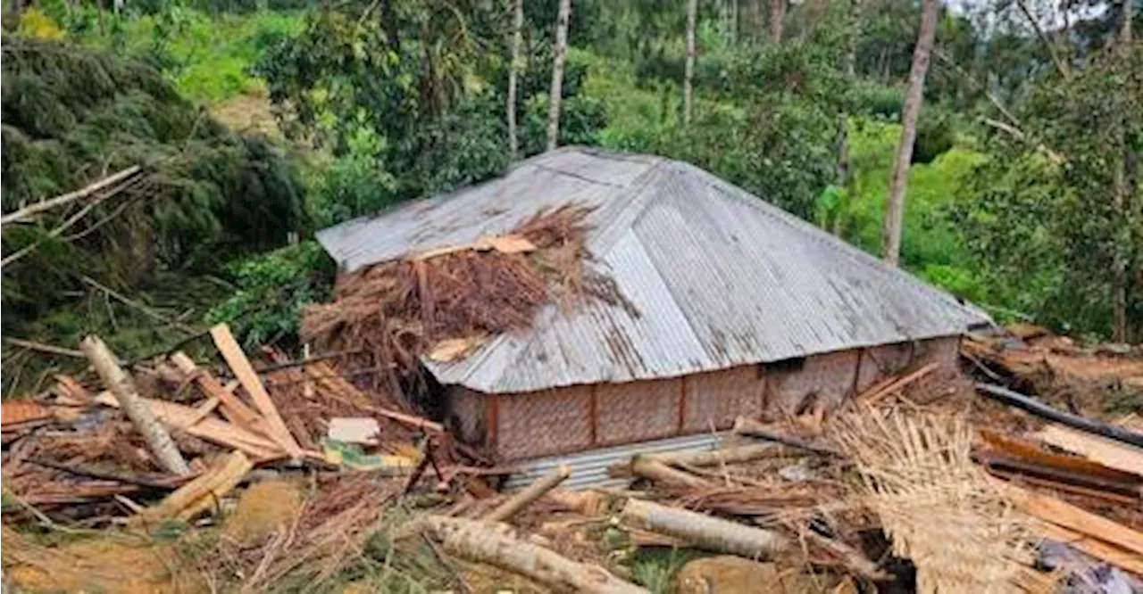 Hundreds feared dead after landslide flattens remote Papua New Guinea village