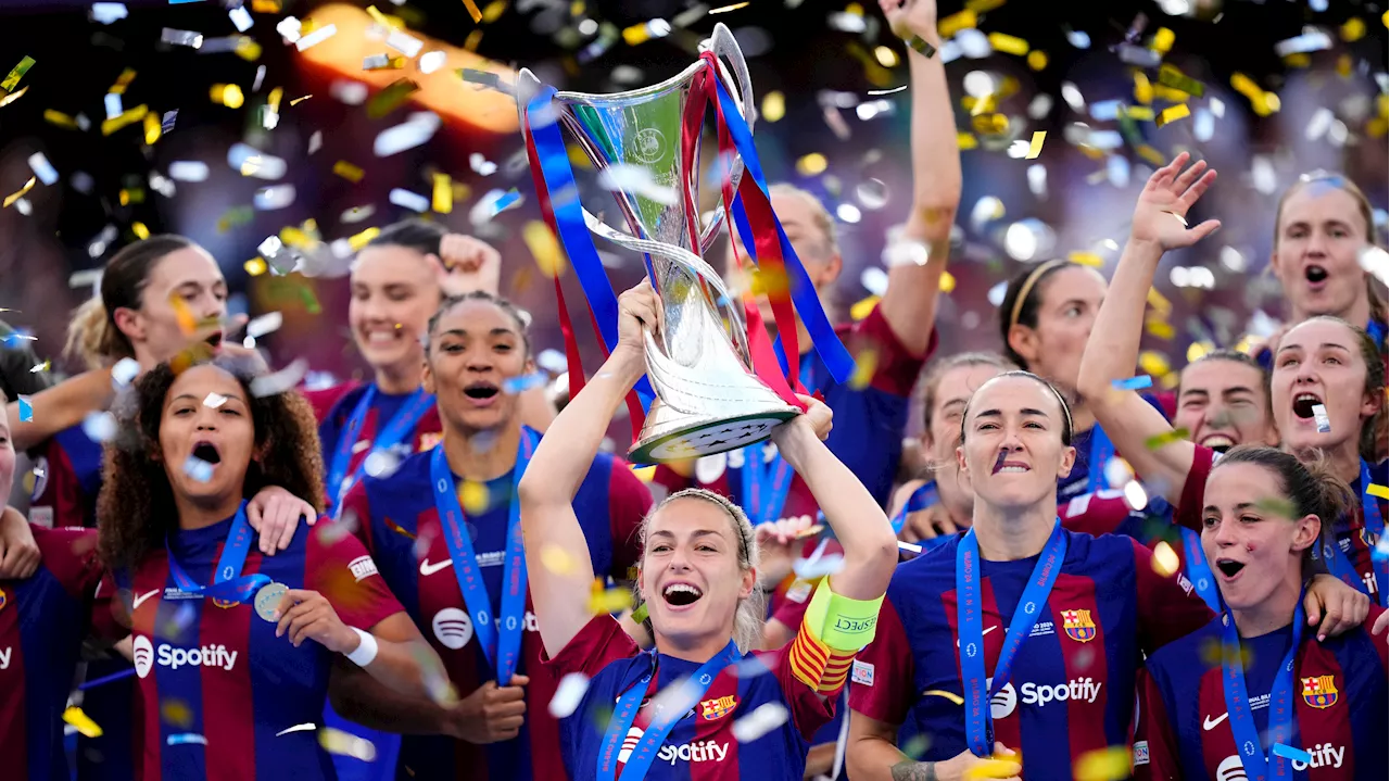 Barcelona beats Lyon to win third Women's Champions League title in four years