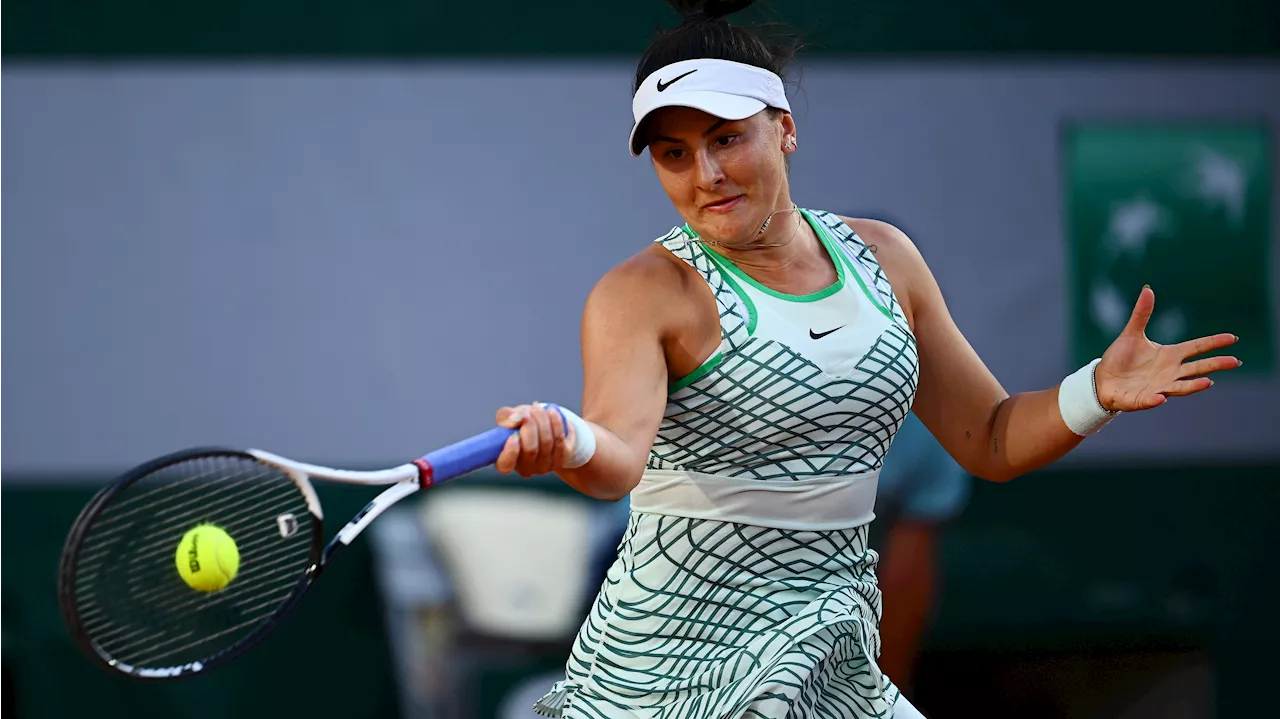 Canada's Andreescu prepares for Roland Garros after 10 months off due to injury