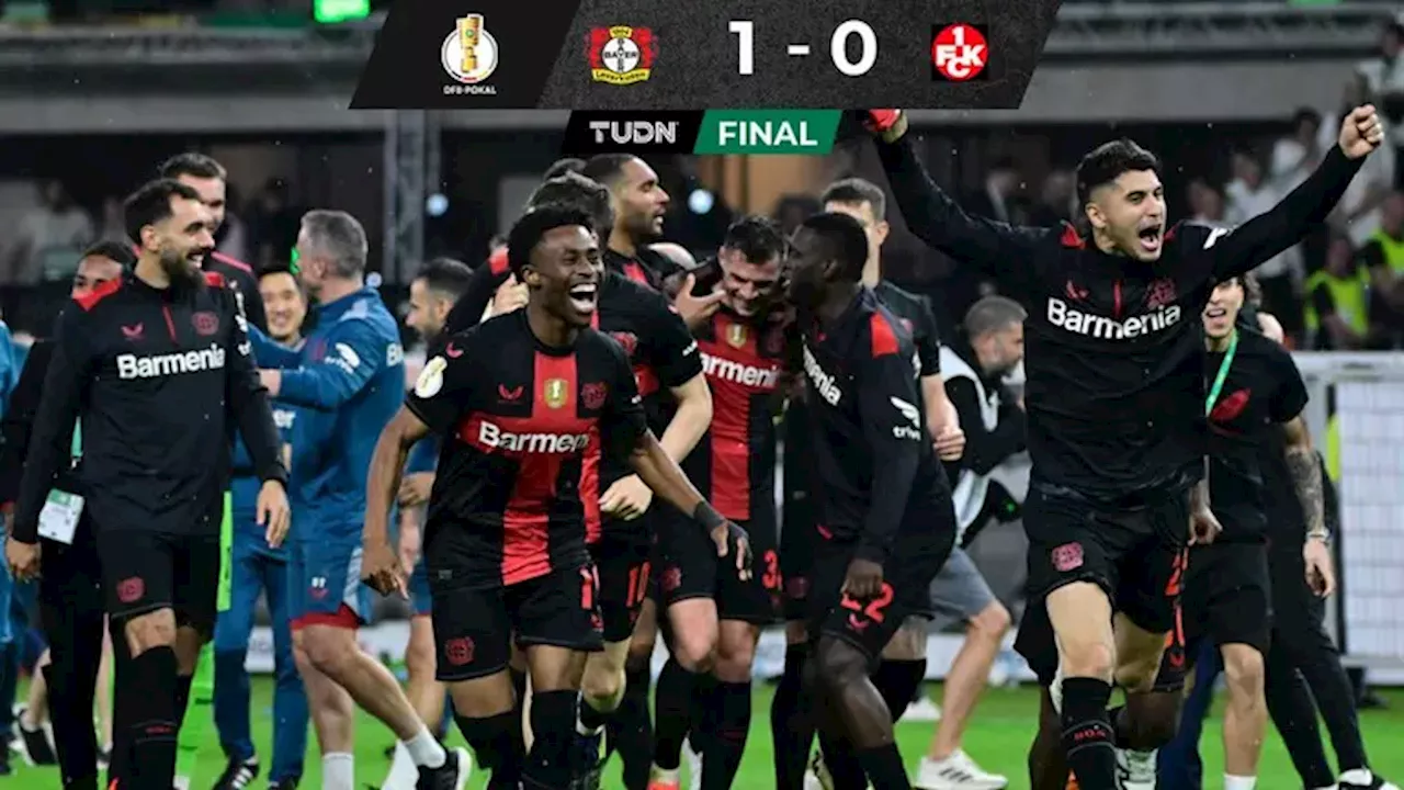 Bayer Leverkusen de Xabi Alonso logra el doblete tras triunfo ante el Kaiserslautern