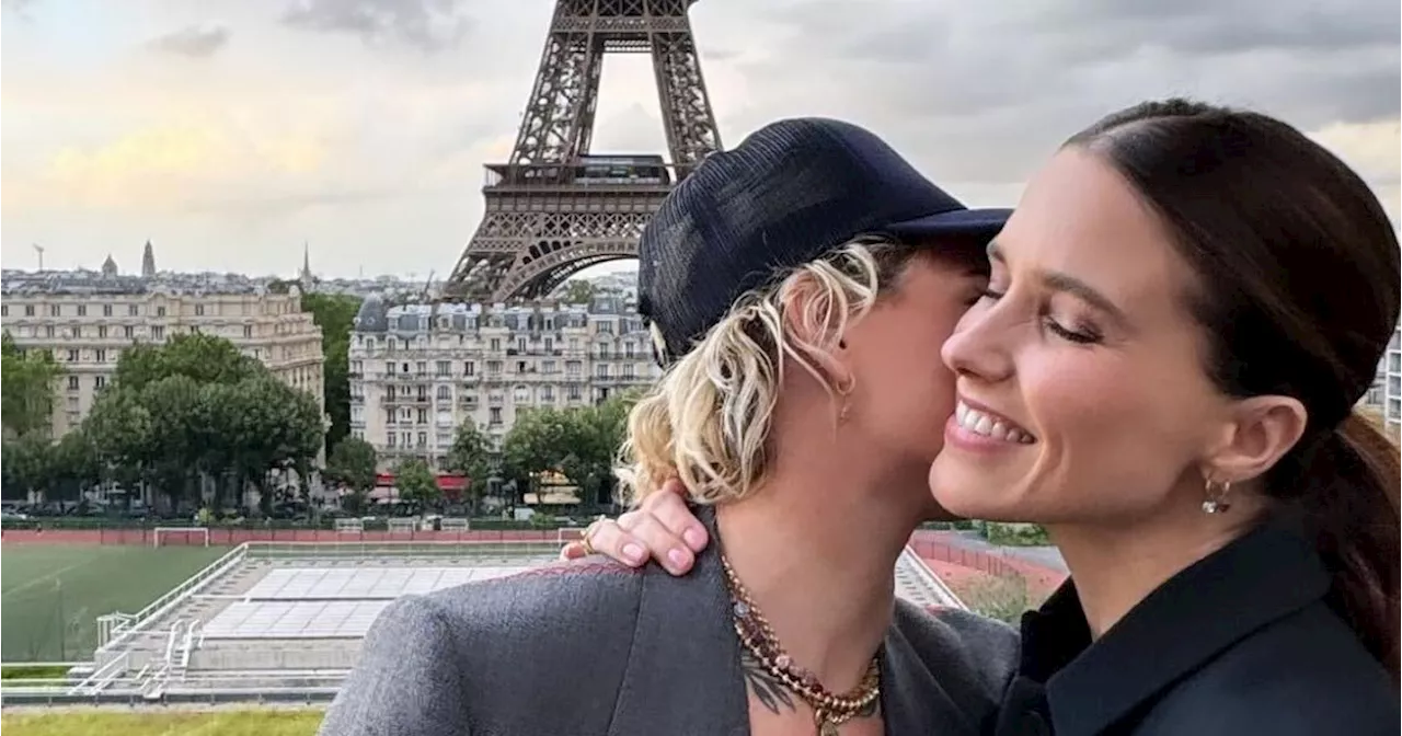 Sophia Bush and Girlfriend Ashlyn Harris Cuddle in Paris