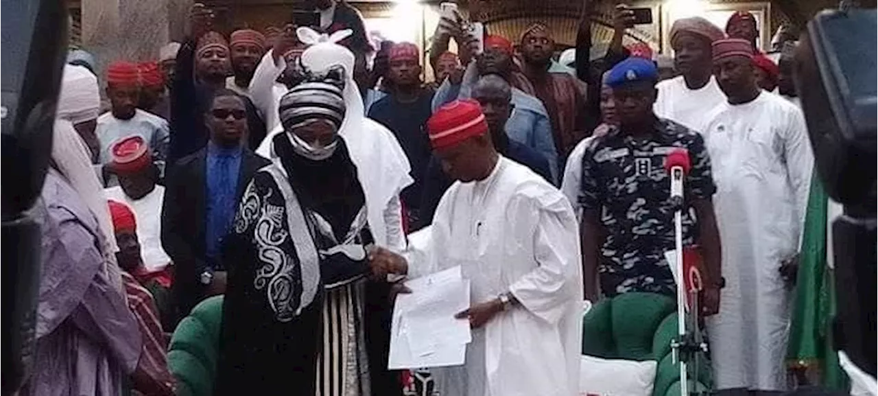 Sanusi reinstated 16th Emir of Kano, turbaned