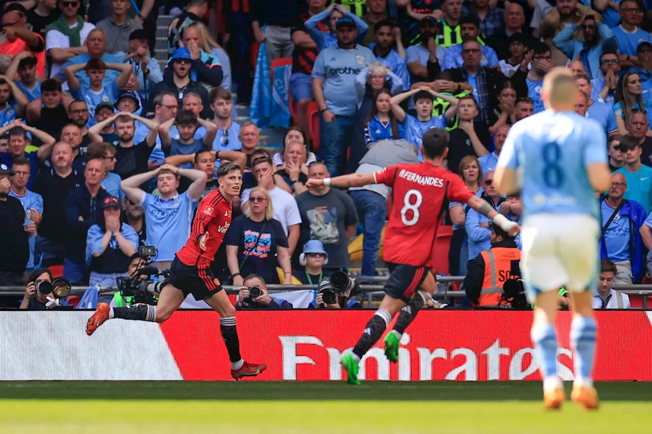 Ongekende luxe voor Ten Hag: United na eerste helft op rozen tegen City