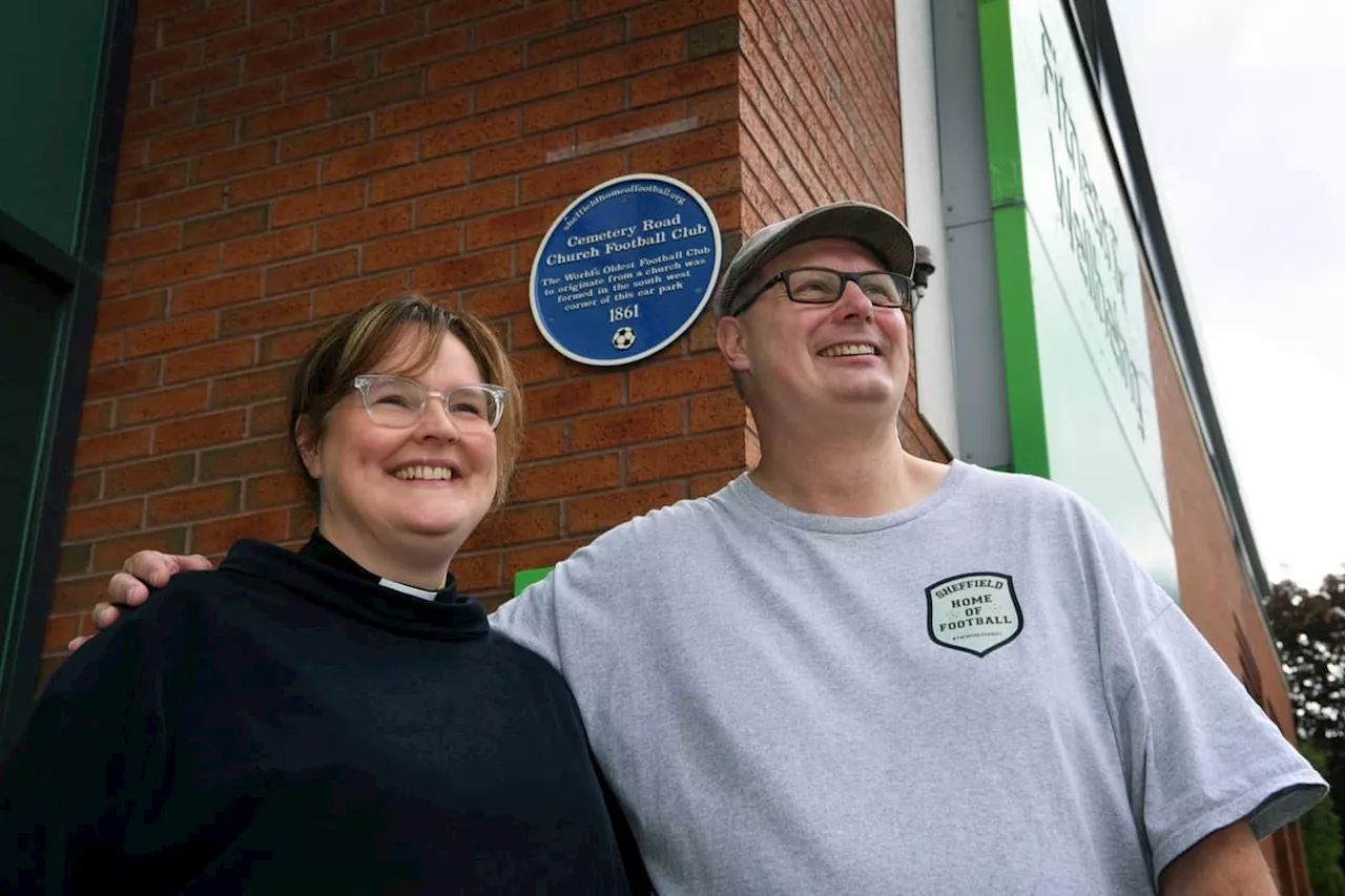 Blue plaque installed in Yorkshire to mark world’s first church football club