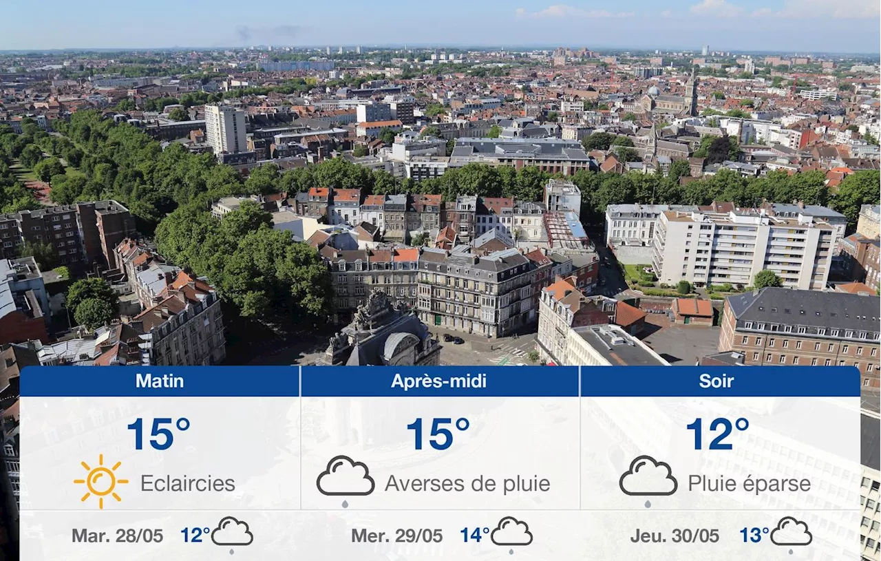 Météo Lille: prévisions du lundi 27 mai 2024