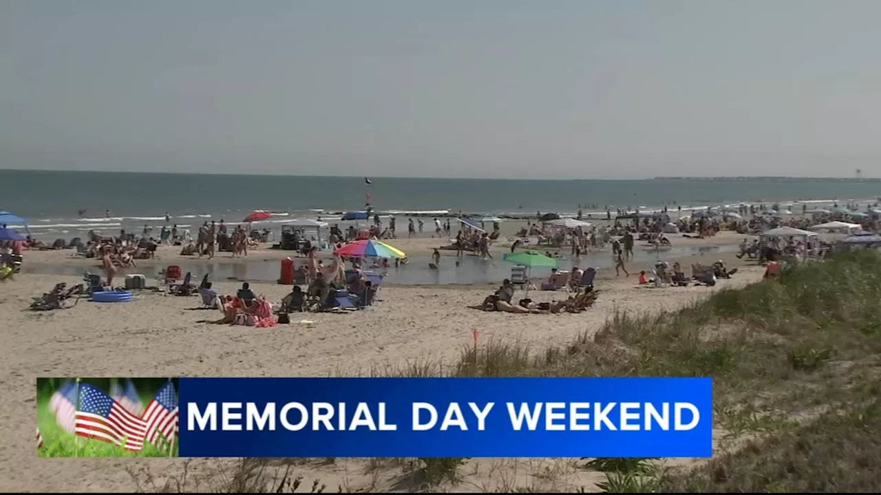 From the Jersey Shore to Philadelphia, residents soak up the sun during Memorial Day weekend