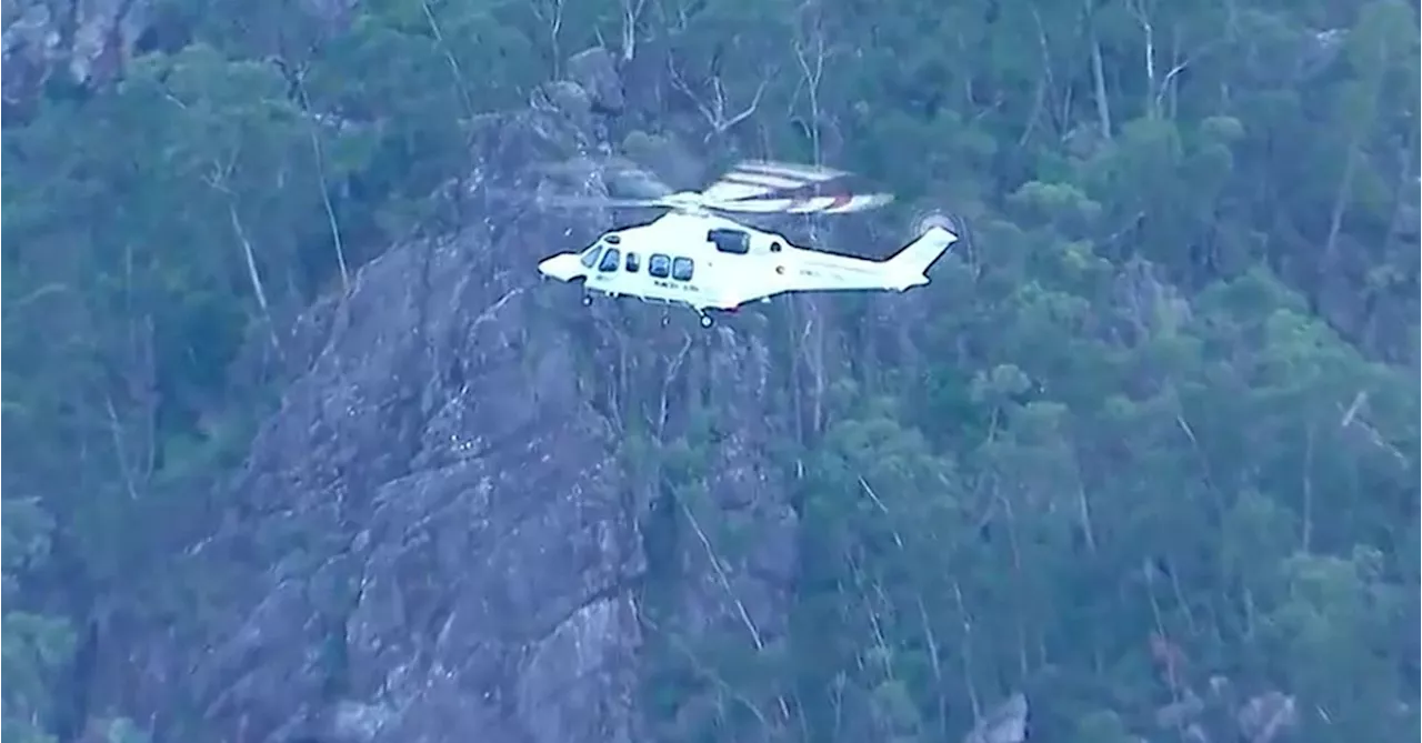 Man rescued after falling 10 metres down Queensland mountainside