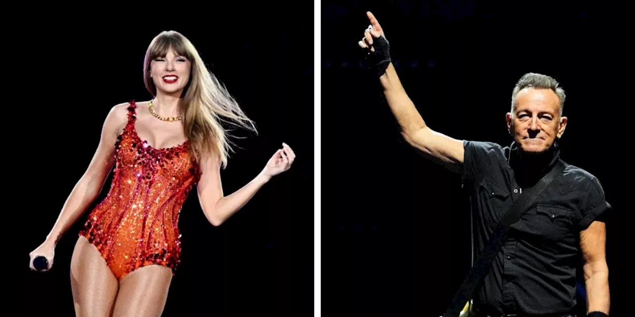 Taylor Swift y Bruce Springsteen: cambio de guardia en la vieja Europa