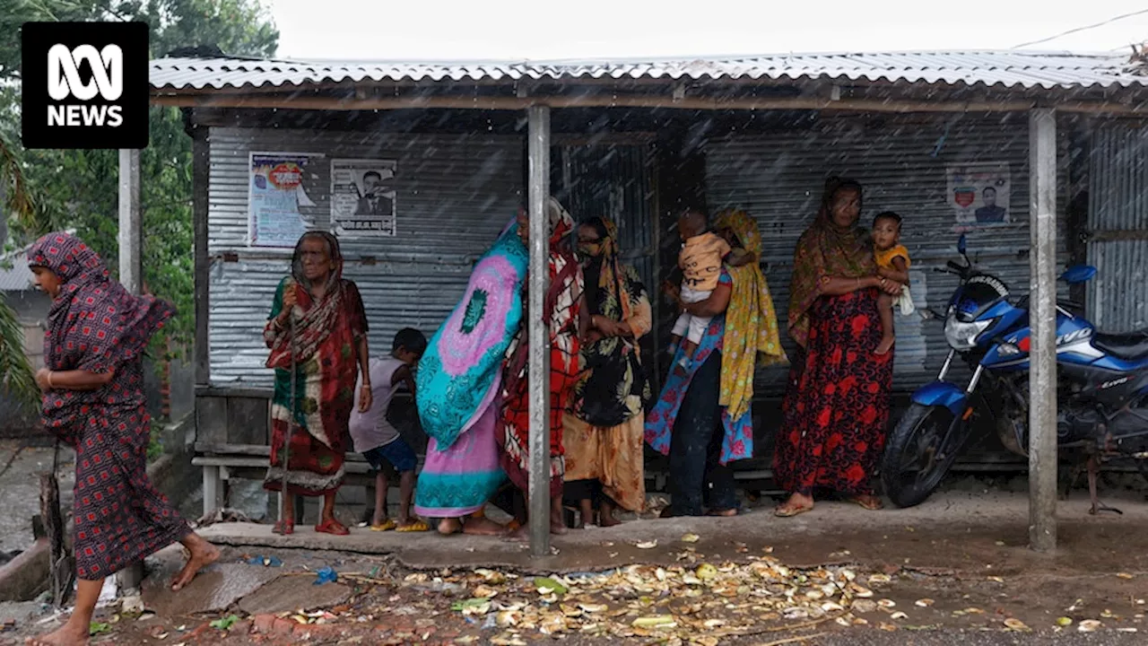 At least 800,000 people evacuated in Bangladesh ahead of Cyclone Remal's landfall