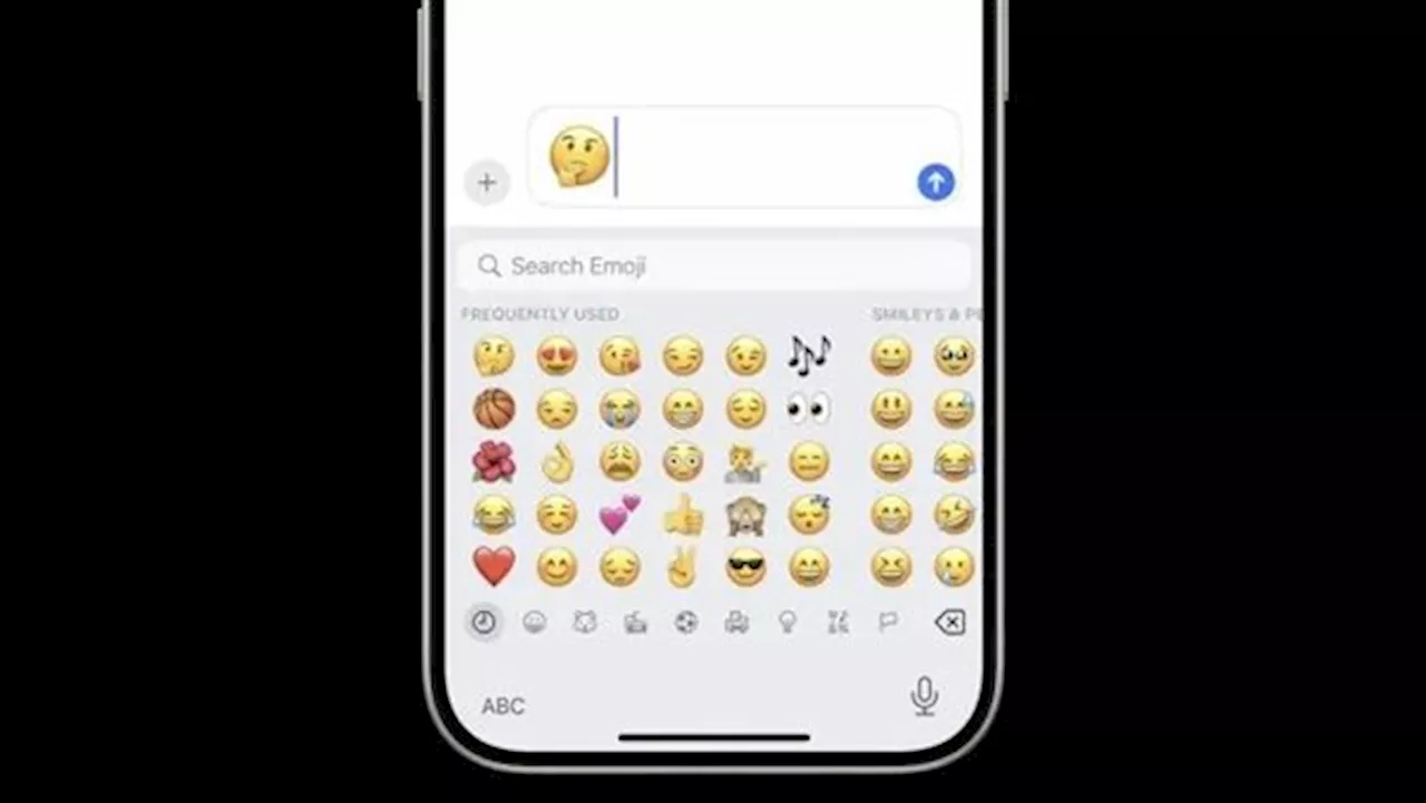 iOS 18 يتيح لمستخدمي iPhone الحصول على رموز تعبيرية بالذكاء الاصطناعي