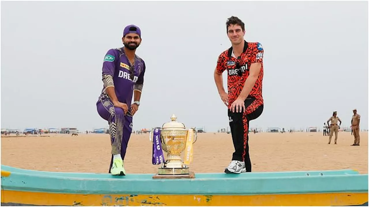 KKR vs SRH Live Score : कोलकाता और हैदराबाद के बीच खेला जाएगा फाइनल, कुछ देर में टॉस, दोनों टीमें पहुंची चेपॉक