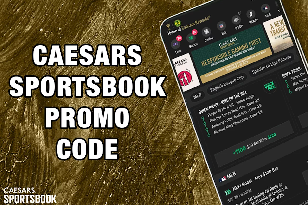 Caesars Sportsbook promo code AMNY8100: Apply $1K first-bet offer to NBA, NHL