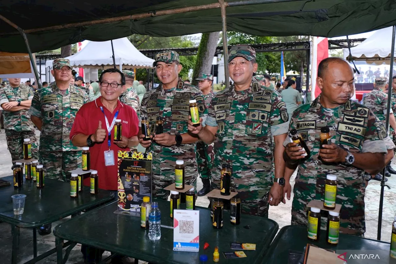 Pangdam VI takjub pengolahan air bekas tambang oleh peserta Latsitarda