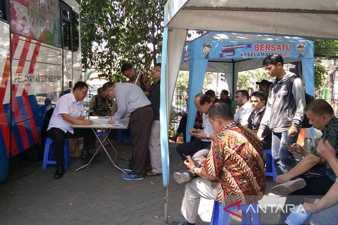 SIM Keliling Jakarta pada Senin ada di sini