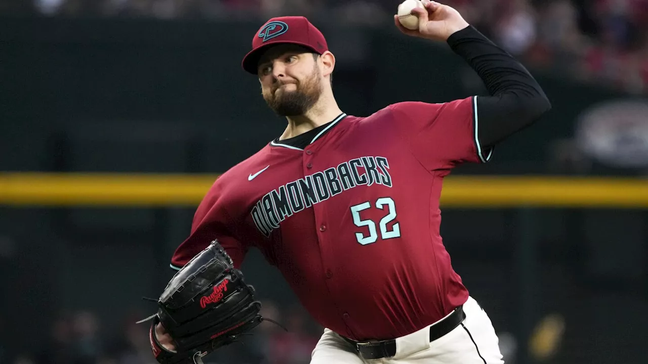 Jordan Montgomery throws 6 quality innings and Diamondbacks hang on to beat Marlins 3-2