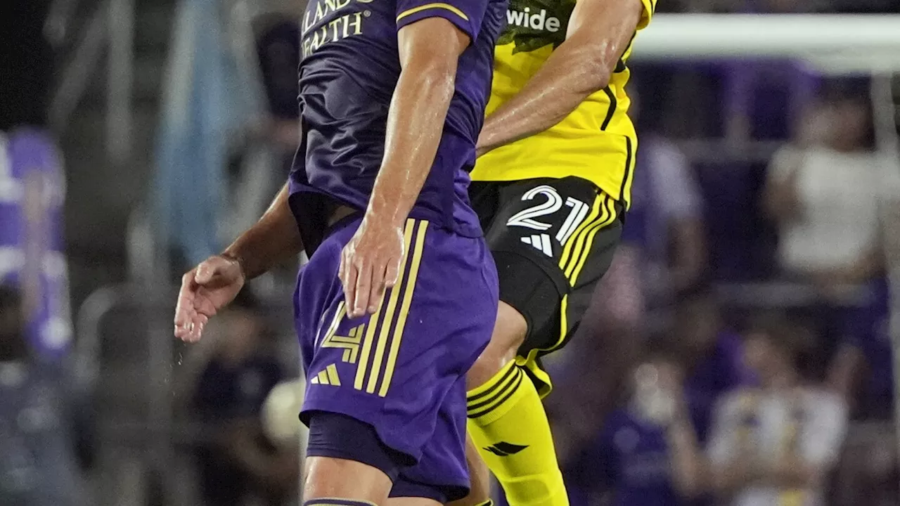 Rossi scores twice, leads Crew past Orlando City 2-0 for third straight road win