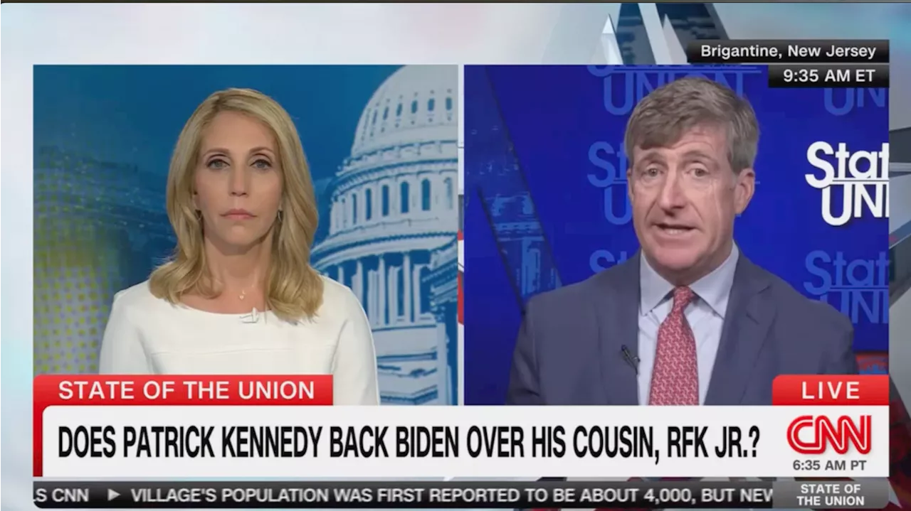 Patrick Kennedy endorses Biden over Robert Kennedy Jr.