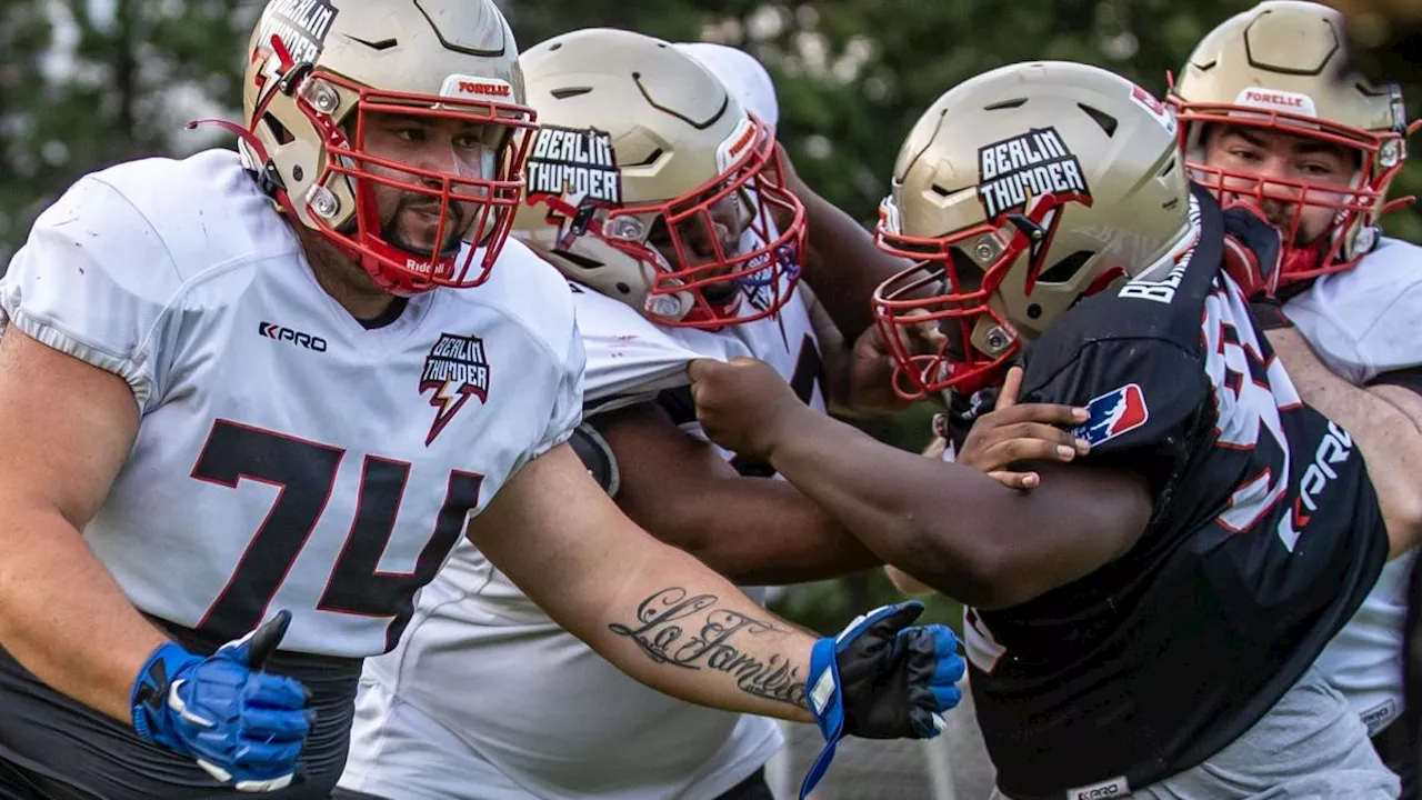 Football-Team Berlin Thunder verliert Saisonauftakt