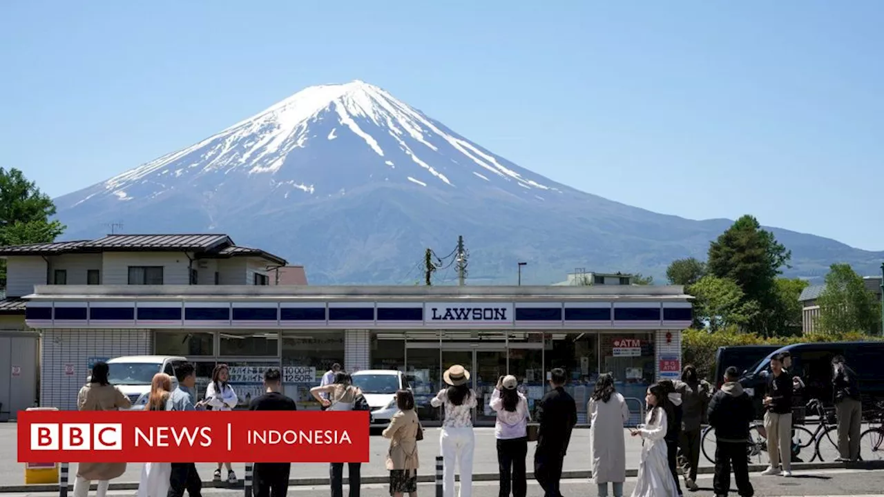 Jepang: Mengapa pemerintah Jepang sengaja halangi pemandangan Gunung Fuji?