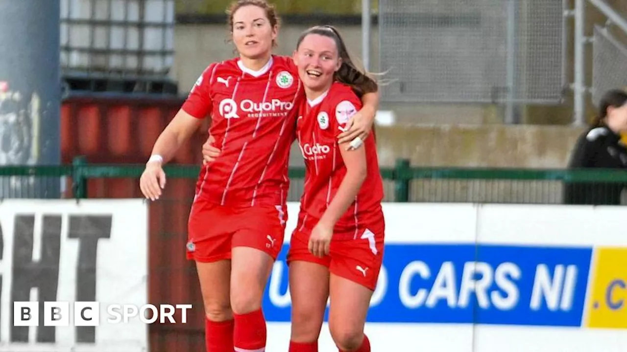 Women's Premiership: Derry shock Crues as Cliftonville maintain winning run