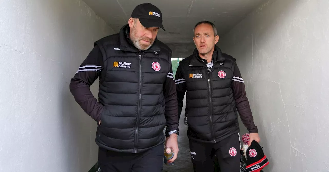 Brian Dooher welcomes Feargal Logan back after stroke, but rues Tyrone's display