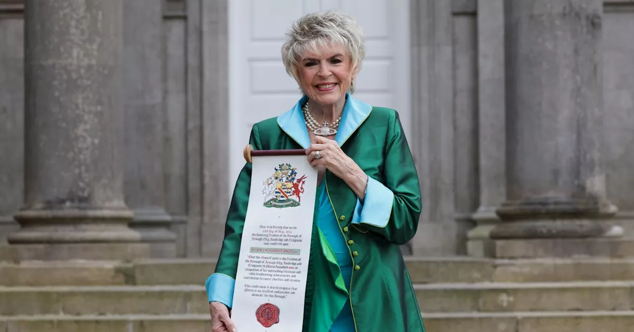 Gloria Hunniford granted freedom of her NI home borough