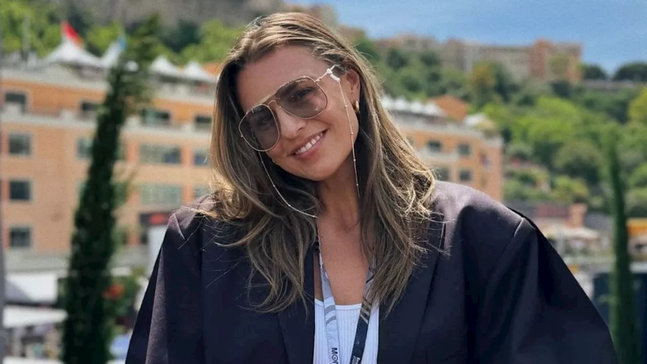 Formel 1: Beim Monaco-Rennen taucht Laura Wontorra mit Fußball-Star auf