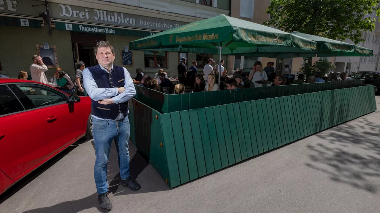 Raten Sie mal, warum …: Augustiner-Wirt muss Werbung entfernen